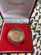 Queen Elizabeth Gold Sovereign