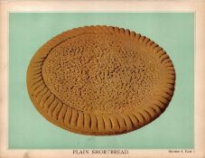 Plain Shortbread T. Percy Lewis & A.G Bromley Antique Chromolithograph Print