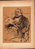 Cecil Aldin Antique Lovable Scamp Of a Terrier illustration A Dog Day -18.