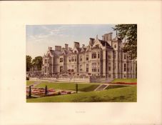 Dartrey Co Monaghan Ireland Gilt-Edge Coloured Antique Book Plate.