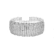 New! White Austrian Crystal Bracelet