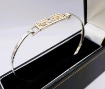 Kit Heath Sterling Silver Bangle C. 1990's