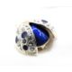 Gold Plated Enamel & Crystal Ladybird Brooch With Gift Pouch - Image 2 of 4