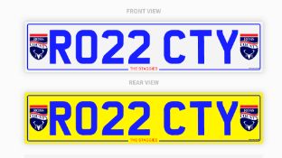 * RO22 CTY * Ross County FC Cherished Private Registration Number Plate