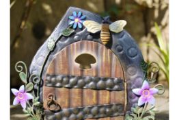 Metal Hand Painted Fairy Door