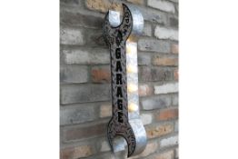 Light Up Garage Sign