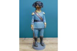 Military Themed Dachshund Dog Ornament