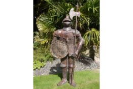 Medium Rusty Effect Suit of Armour