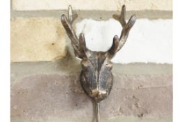 Set of 2 Stag Hooks
