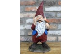Large Bellowing Gnome Ornament