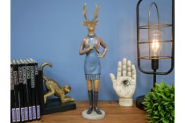 Lady Stag Ornament
