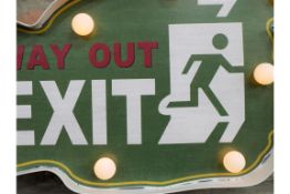 Light Up EXIT Sign