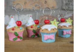 Set of 8 Cup Cake Name Card Holders