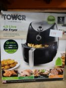 Tower 4.3L Air fryer. RRP £40 - GRADE U