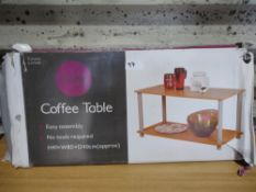 House & Home Coffee Table. RRP £12. Grade U