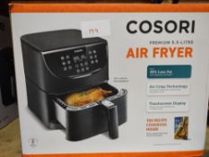 Cosori Premium 5.5L Air Fryer. RRP £100. Grade U