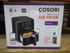 Cosori Smart 5.5L Air Fryer. RRP £150. Grade U