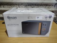 Swan 20L Digital Microwave. RRP £100. Grade U