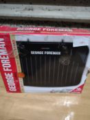 George Foreman Grill. RRP £60. Grade U