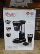 SWAN Coffee maker. RRP £60 - GRADE U
