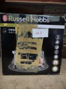 Russell Hobbs Desire Matte Black 3 in 1 Hand Blender. RRP £60. Grade U