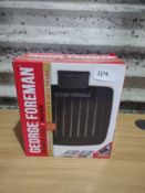 George Foreman Medium Grill. RRP £80. Grade U