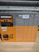 Worx Nitro Cordless Dry/Wet Vacuum. RRP £100 - GRADE U