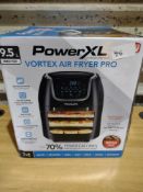 PowerXL Vortex Air Fryer Pro 9.5L. RRP £70. Grade U