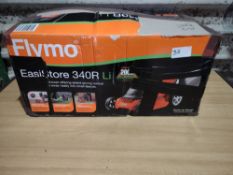 Flymo EasiStore 340R Li Lawnmower. RRP £120. Grade U