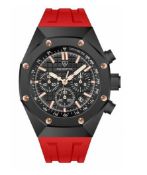 Men's Ruckstuhl R400 Chronograph Watch Red Strap