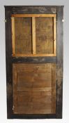 Tall French Antique Chateau Trumeau Mirror c.1890