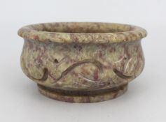 Carved Marble Bowl+D383A255A357:D388A357:D38A357:D414