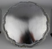 Large Vintage Silver Plated Tray