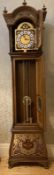 Vintage Stile Fomme Boulle Longcase Clock