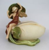 Royal Dux 2331 Centrepiece Bowl c.1900