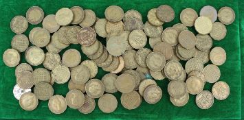 Collection of Three Pence Coins 1937-70