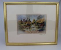 Pair of Limited Edition Framed Worcester Prints