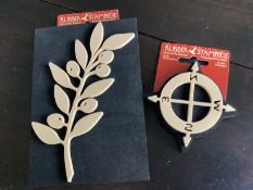 30 x Rubber Craft Stamps, Made By Stampede
