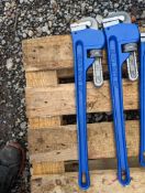 3x Pipe Wrenches