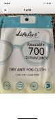 Job Lot of 390 Reusable Spectacle s/Glasses Anti Fog Cloths In Packs of 30
