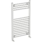 Chrome Heated Bathroom Towel Rail