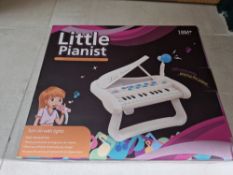 4x New Little Pianist, Mini Electronic Piano Keyboard Toy, Pink RRP £100