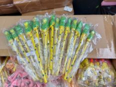 Assorted Wooden Pencils With Animal Heads x 20