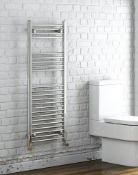 Full Size Chrome Heated Towel Rail