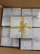 Box of 48 White, Silver, Gold Coasters