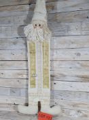 Luxury 3D fabric, advent calendar. 80cm long. RRP £24.99