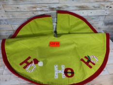 113cm fabric Christmas Tree skirt. RRP £19.99