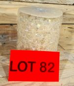 14mm pearlescent, acrylic, bead string. Approx. 17 metres. RRP £35.99