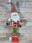 3D standing Santa. 48cm tall. RRP £24.99
