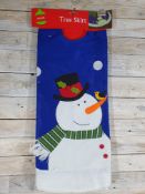 120cm 3D fabric Christmas tree skirt. RRP £24.99